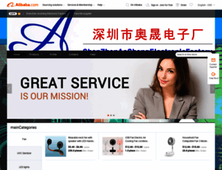szaosheng.en.alibaba.com screenshot