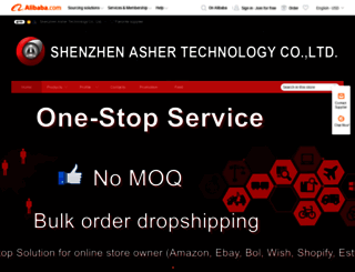 szasher.en.alibaba.com screenshot