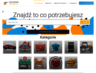 szczecin-ogloszenia.pl screenshot