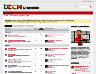 szerver.org screenshot