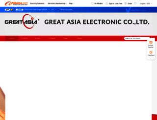 szgreatasia.en.alibaba.com screenshot