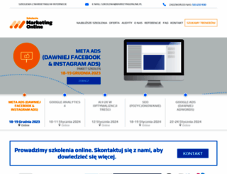 szkolenia.marketingonline.pl screenshot