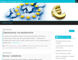 szkoleniaunijnefunduszedotacjekursy.pl screenshot
