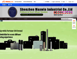 szmaxwin.en.alibaba.com screenshot