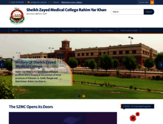 szmc.edu.pk screenshot