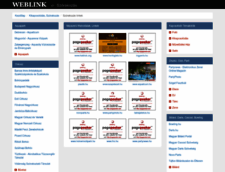 szorakozas.weblink.hu screenshot