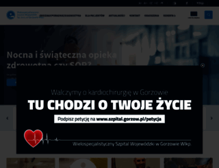 szpital.gorzow.pl screenshot