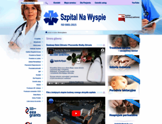 szpitalnawyspie.pl screenshot