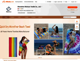 szs-textile.en.alibaba.com screenshot
