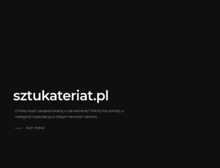 sztukateriat.pl screenshot