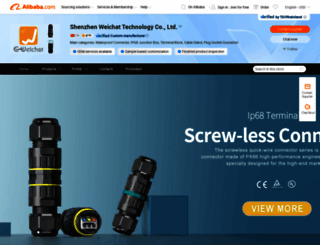 szweichat.en.alibaba.com screenshot