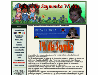 szymek.charytatywne.org screenshot