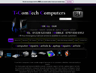 t-comtechcomputers.com screenshot