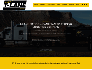 t-lane.ca screenshot