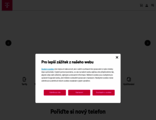 t-mobile.cz screenshot