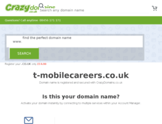t-mobilecareers.co.uk screenshot