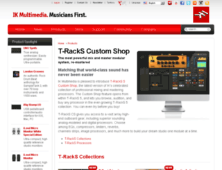 t-racks.com screenshot