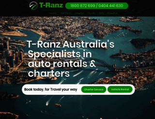 t-ranz.com.au screenshot