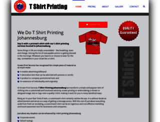 t-shirtprintingjohannesburg.co.za screenshot
