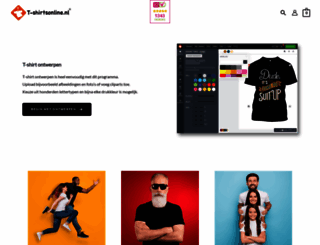 t-shirtsonline.nl screenshot