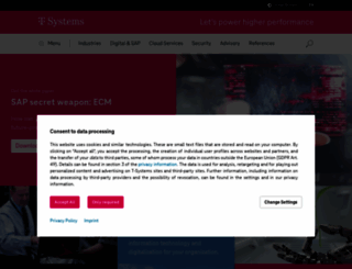 t-systems.co.uk screenshot