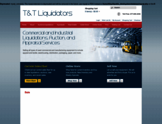 t-tliquidators.com screenshot