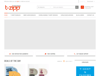 t-zipp.com screenshot