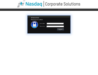 t1connect.nasdaqomx.com screenshot