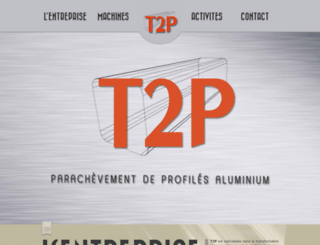 t2p-aluminium.fr screenshot