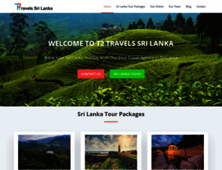 t2travelssrilanka.com screenshot