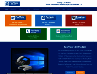 t38faxvoip.com screenshot