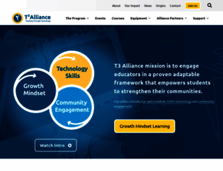 t3alliance.org screenshot