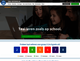 taal-oefenen.nl screenshot
