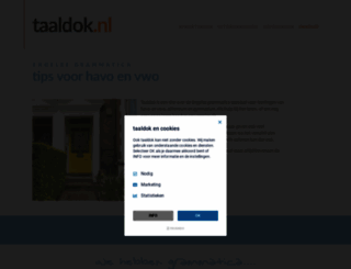 taaldok.nl screenshot