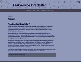 taalservice-drechsler.com screenshot