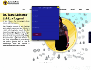 taaramalhotra.com screenshot