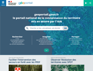 tab.geoportail.fr screenshot