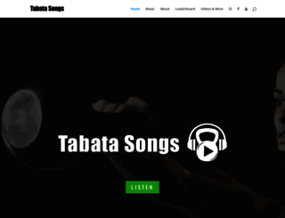 tabatasongs.com screenshot