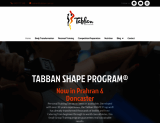 tabban.com.au screenshot