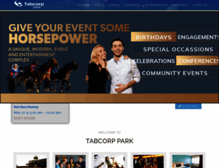 tabcorppark.com.au screenshot