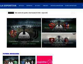tabelaesportiva.com screenshot