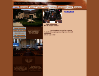 tabernacleofdayton.org screenshot