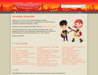 tabinetti.com screenshot