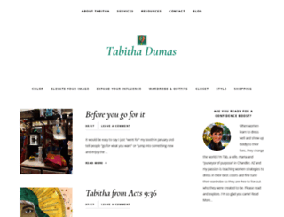 tabithadumas.com screenshot