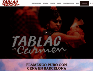 tablaodecarmen.com screenshot