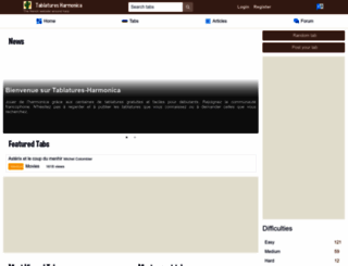 tablatures-harmonica.fr screenshot