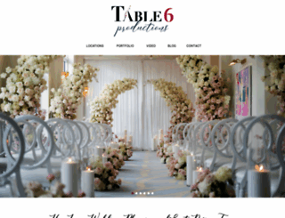 table6productions.com screenshot