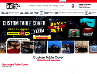 tablecoversnow.com screenshot