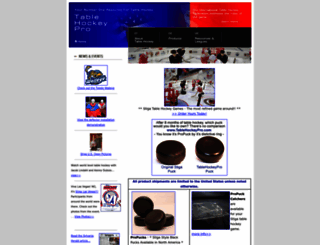 tablehockeypro.com screenshot