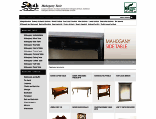 tablemahogany.com screenshot